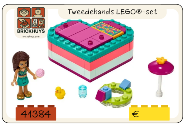 LEGO® Friends Andrea's hartvormige zomerdoos (41384-1)