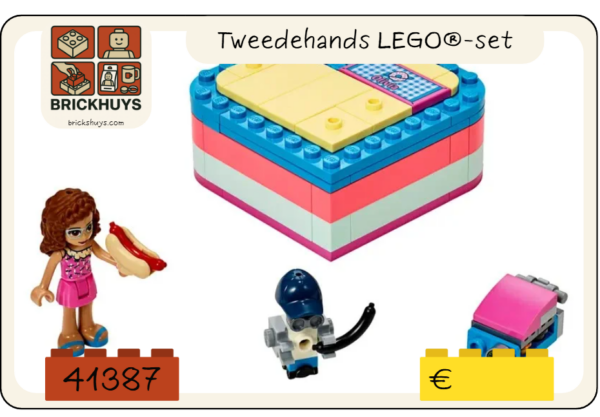 LEGO Friends Olivia's zomer hartdoos (41387-1)